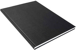 Black Notebook All Media Sketchbook K&p 17x25 Cm Landscape