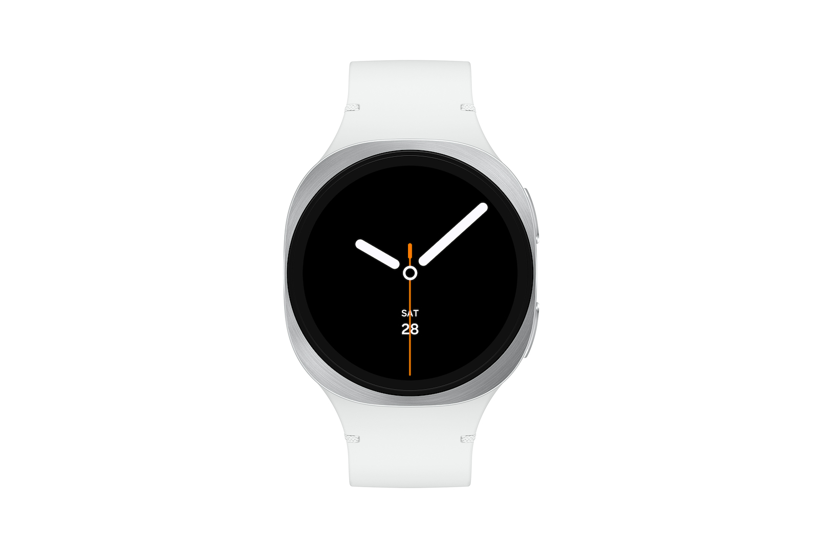 Samsung Galaxy Watch8 Aluminium 40mm Αδιάβροχο με Παλμογράφο (Ασημί - S/M)