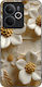 Husă Sonique 3d Flower Series Realme 14t 5g Albă