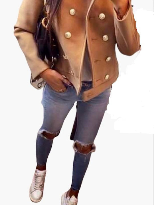 Woman's Fashion Women's Blazer Brown