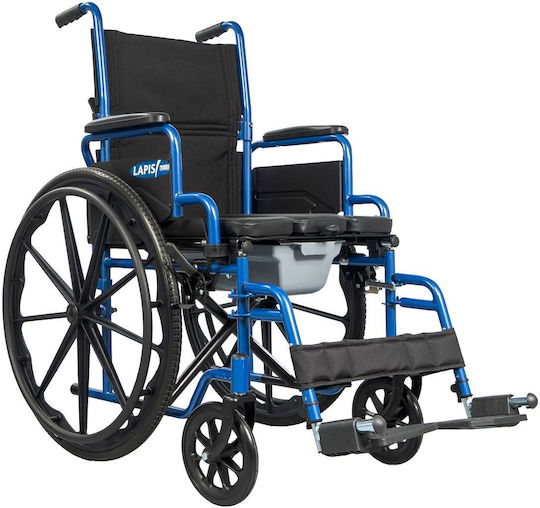 Mobiak Lapis Scaun Cu Rotile 24" Pentru Baie Pliabil Lățimea Scaunului 64cm 0815000