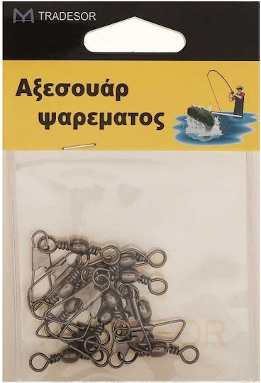 Wire Split Ring Fishing Gear No3 Set 8 Pieces