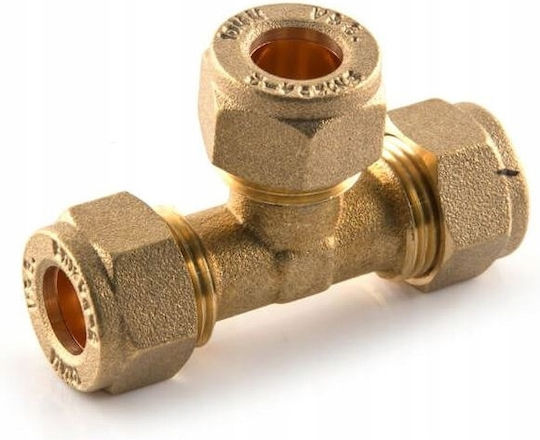 Conex Clamp Tee 15x15 Mm Copper Pipes