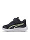 Skyrocket 2 Ac+ Inf Kids Sports Shoes Running with Hoop & Loop Closure Blue