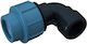 Pe Elbow Screwed 25x3/4 Inch Threaded Water