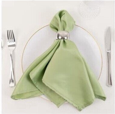 Kotonia Home Set 10 Bucăți Șervețele de Masă Verde Pistachio 45x45cm
