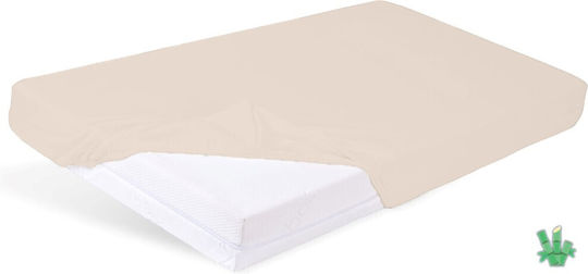 Matex Cearșaf Single cu Elastic 90x200+20cm. Beige_15