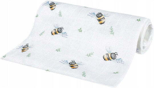 Bocioland Cotton Changing Pad Beige 40x40cm.