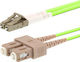 Logon LC-SC Fiber Optic Cable 1m Green