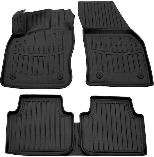 Rubber Car Mats Tray With Fasteners Seat Tarraco 5d 2018+/Skoda Kodiaq 5d 2016-2024 Race Axion-5 Pcs 5