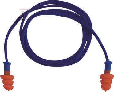 Delta Plus Earplugs Wax with Safety Cord in Orange Colour CONICFIR010OR 10 Pieces