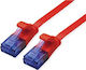 Value U/UTP Kat.6a Ethernet-Netzwerkkabel 0.5m Rot 1Stück