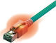 Triton S/FTP Cat.6a Ethernet Network Cable 1m Green 1pcs