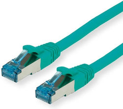 Value S/FTP Cat.6a Cablu Ethernet 0.15m Verde Value S/FTP Cat.6a Cablu Ethernet 0.15m Verde