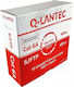 A-LAN S/FTP Cat.6a (Gigabit) Καλώδιο Δικτύου Ethernet 100m Γκρι