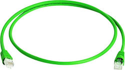 Telegärtner S/FTP Netzwerkkabel Cat.6a Ethernet 0.25m Grüne