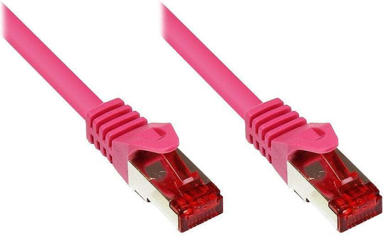 Good Connections S/FTP Кат.6 (Gigabit) Мрежов Кабел Ethernet 25м Лилав