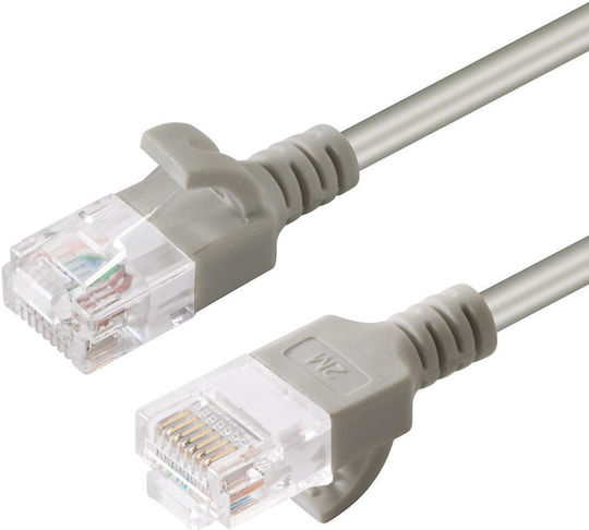 Microconnect U/UTP Καλώδιο Δικτύου Ethernet Γκρι