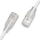 C2G U/UTP Cat.6a (Gigabit) Καλώδιο Δικτύου Ethernet 8m Λευκό