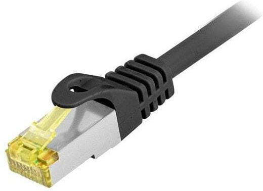 Equip S/FTP Cat.6a Gigabit Outdoor Ethernet Network Cable 1m Black