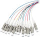 Techly Fiber Optic Cable 2m 12pcs