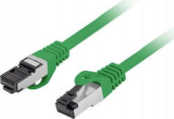 Lanberg PCF8-10CU-0100-G S/FTP Cat.8.1 Καλώδιο Ethernet 1m Πράσινο