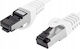 Lanberg S/FTP Cat.8.1 Network Cable Ethernet 1.5m White
