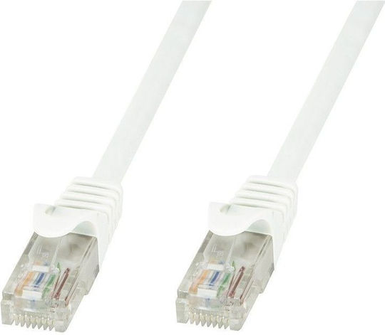 Techly U/UTP Cat.6 Cablu de rețea Ethernet 15m Alb 1buc