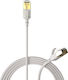 Procab U/FTP (STP) Cat.7 (10Gbps) Καλώδιο Δικτύου Ethernet 0.3m Λευκό