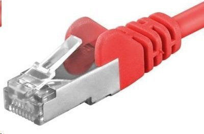 PremiumCord U/UTP Cat.6a (Gigabit) Καλώδιο Δικτύου Ethernet 10m Κόκκινο