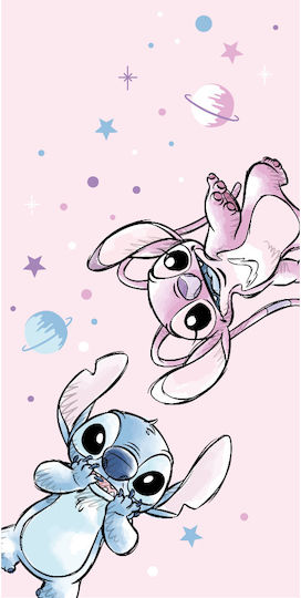 Borea Kinder-Strandtuch Rosa 140x70cm