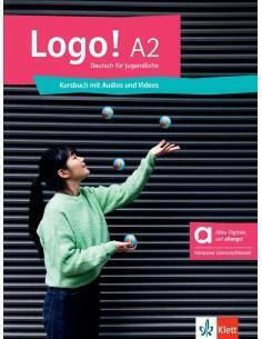 Logo A2 Kursbuch Audio Video Hybride Klett