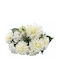 Large Bouquet White Chrysanthemum Hydrangeas 55 X 35cm L107 Rin-l107