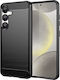 Powertech Θήκη Carbon Mob-2008 Samsung S25 Μαύρη