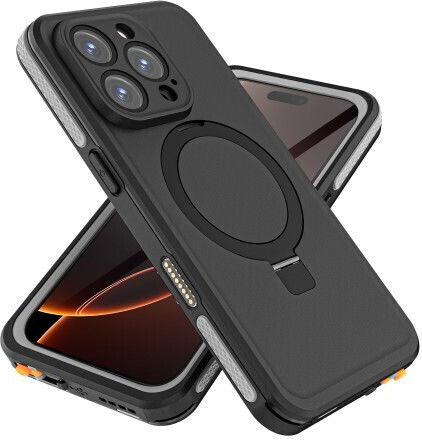Redpepper Ip68 Back Cover Αδιάβροχο Μαύρο (iPhone 16 Pro Max)