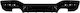 Rear Bumper Diffuser Bmw 1 Series F20 F21 15-19 M-packet Glossy Black 2 Double Exhaust Holes Left & Right Abs Plastic 1 Piece