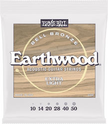 Ernie Ball Earthwood Einstellen Bronze Akustikg...