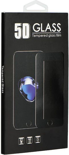 5D Adeziv complet Full Face Tempered Glass Alb (Huawei P20 Pro)