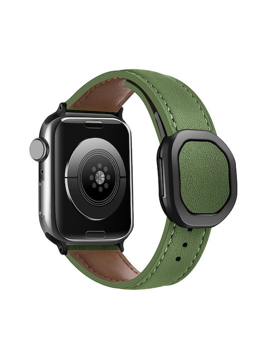 Kalebol Λουράκι Δερμάτινο Πράσινο (Galaxy Watch Ultra / Ultra 2Apple Watch 44/45/46mm/Ultra 49mm)