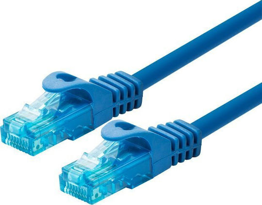 Logon U/UTP Cat.5e Cablu de rețea Ethernet 0.15m Albastru 1buc