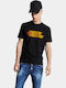 T-shirt Μαυρο