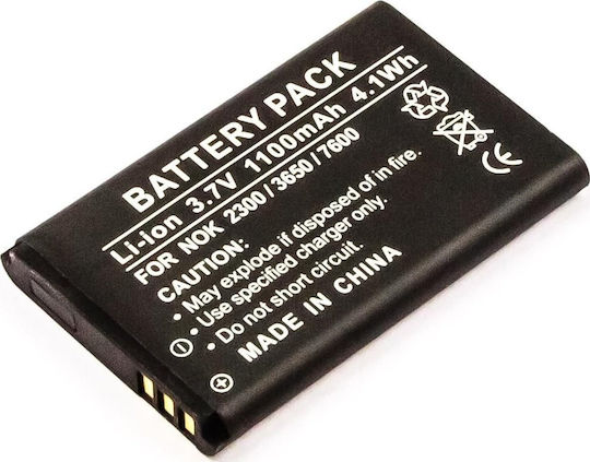 CoreParts Compatible Replacement Battery 1100mAh for Nokia