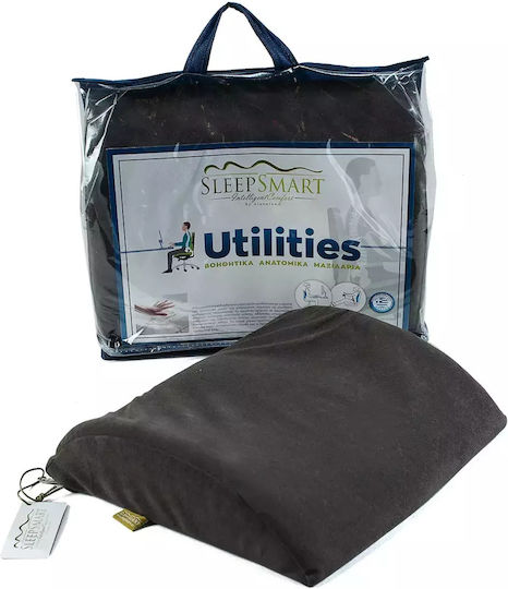 Alpha Foam Back Comfort Μαξιλάρι Καθίσματος με Memory Foam 32x34x8cm SLEEP029-M