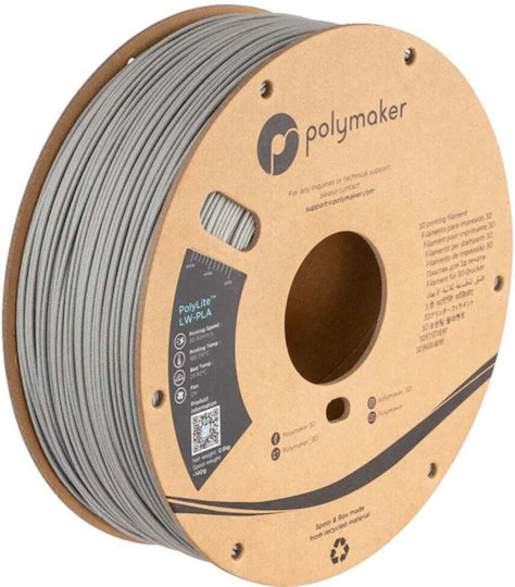 Polymaker 3D-Drucker-Filament 1.75mm Gray 0.8kg