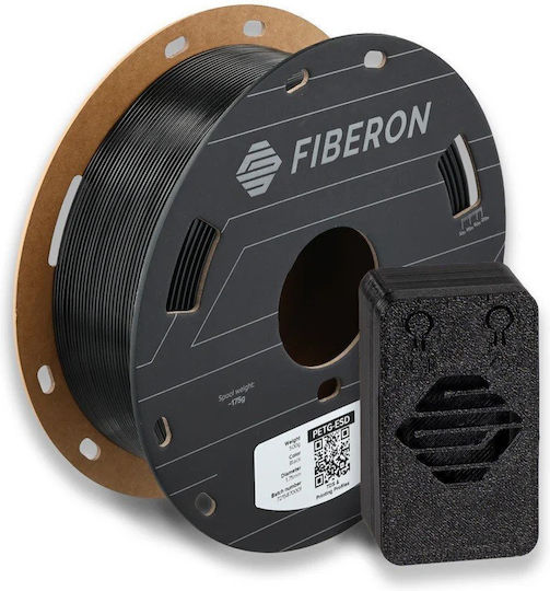 Poly 3D Printer Filament 1.75mm Μαύρο 0.5kg