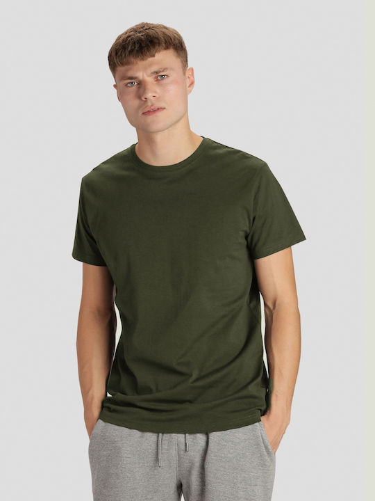Ανδρικο T-shirt Marcus Roxy Tee 28-200408 Xaki