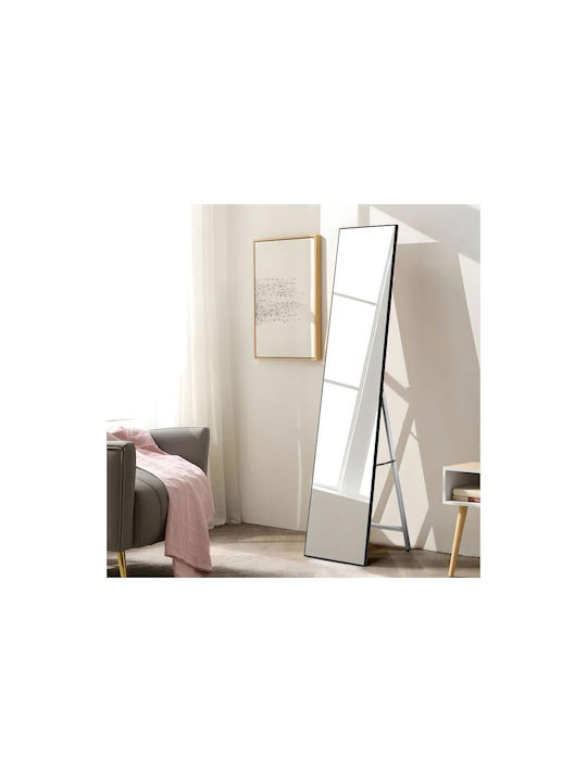 Modernhome Καθρέπτης με Μαύρο Μεταλλικό Πλαίσιο 159.5x40cm
