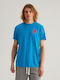 Diverse T-shirt Cltn Slb 123 L Blue