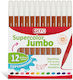 +Efo Supercolor Braun Zeichenmarker Dicke Set 1...