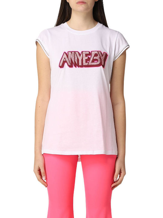 Aniye By T-shirt Aniye Basic White Γυναικείο